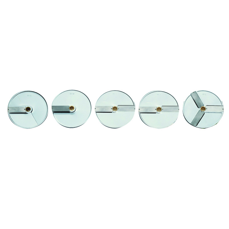 Disque standard df8 (couteau droit) - eppais. 8mm - pour trancher, émincer: carottes, concombres, radis, champignons...